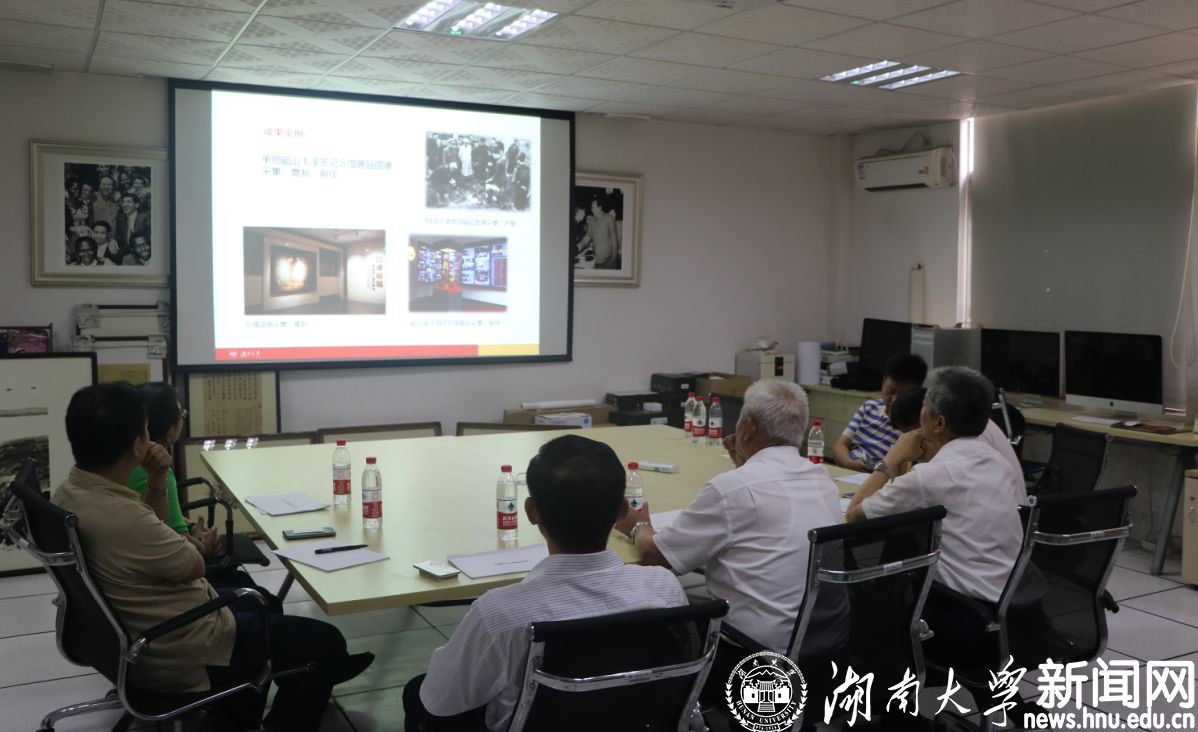 长沙市委常委、市委宣传部部长张湘涛调研图像传媒技术研究中心图文