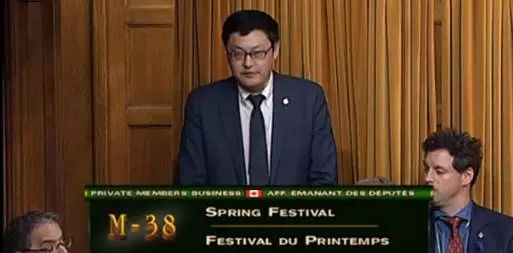79级校友谭耕力促加拿大政府为“春节”正名图文